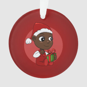 ornamento de personalizado de bebé navidades