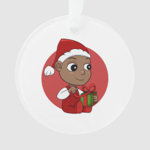 ornamento de personalizado de bebé navidades