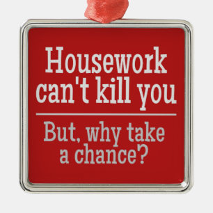 Ornamento de personalizado de HOUSEWORK
