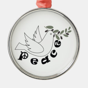Ornamento de personalizado de la Paz