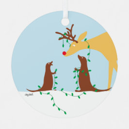 Ornamento de Personalizado de venado