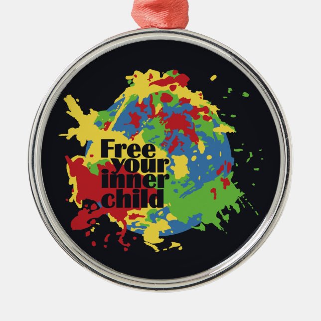 Ornamento de personalizado INNER CHILD (Frente)