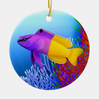 Ornamento de pescado del Royal Gramma Basslet Reef