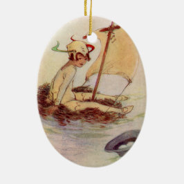 Ornamento de Peter Pan del vintage