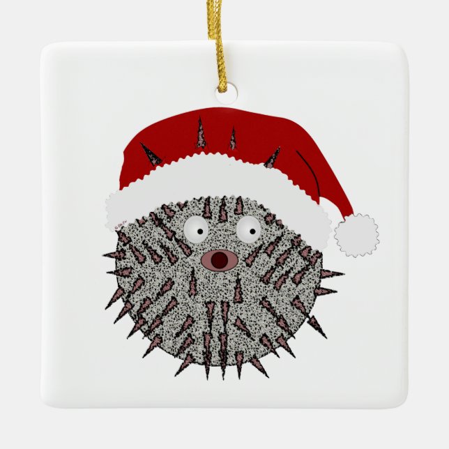 Ornamento de pez globo (Anverso)