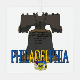 Ornamento de Philadelphia Pennsylvania Liberty Bel