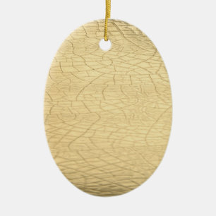Ornamento de piedras de oro mate