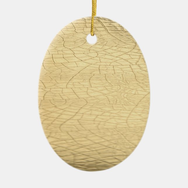 Ornamento de piedras de oro mate (Frente)