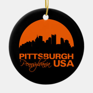 Ornamento de PITTSBURGH - personalizable