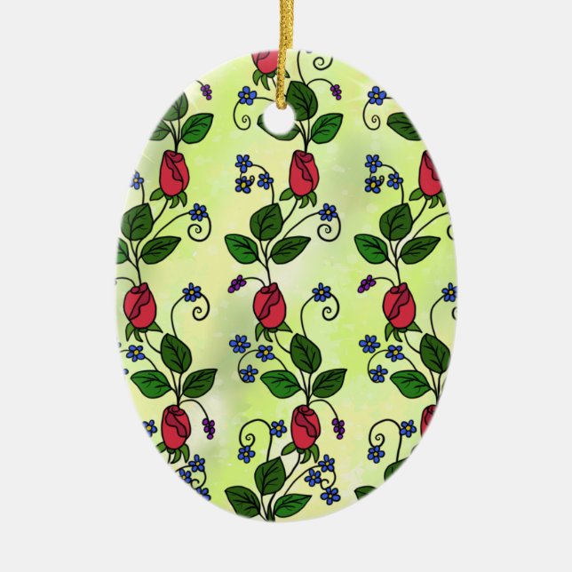 Ornamento de Plakatranke Keramik (Frente)