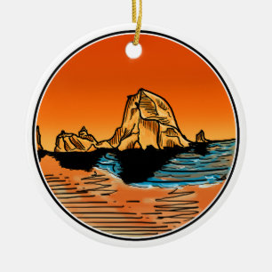 Ornamento de playa de Cannon Rock Haystack