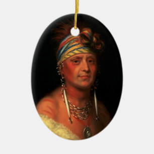 Ornamento de "Pluma Blanca" de King