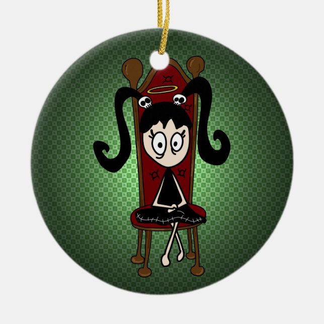 Ornamento de "poco ángel" (Frente)