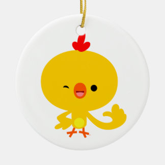 Ornamento de pollo Personalizado de Guay