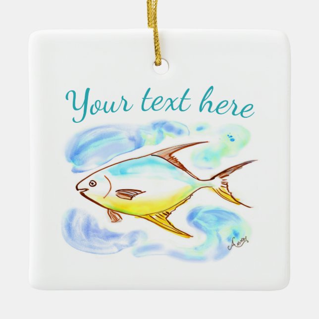 Ornamento de Pompano (Anverso)