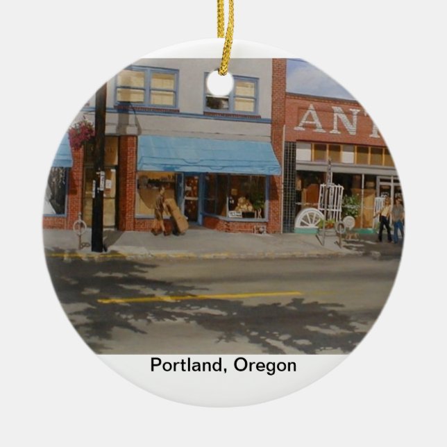 Ornamento de Portland Oregon (Frente)