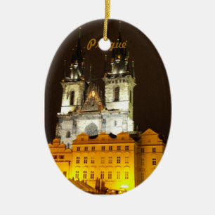 Ornamento de Praga nuestra señora de Tyn