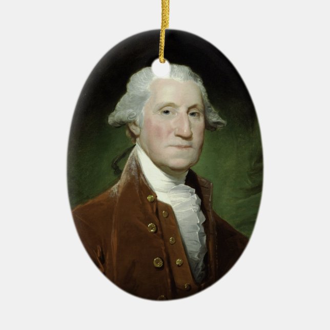Ornamento de presidente George Washington (Frente)