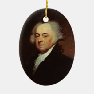 Ornamento de presidente John Adams