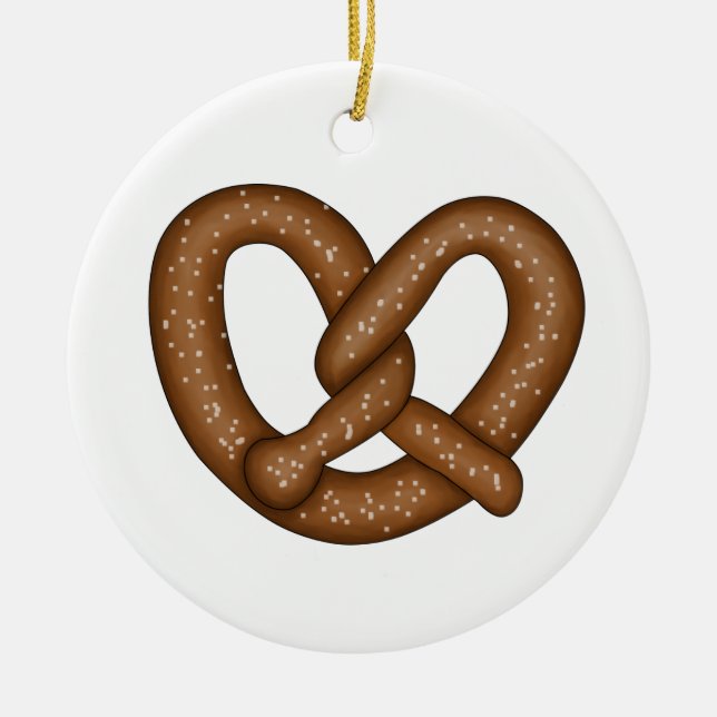 Ornamento de Pretzel (Frente)