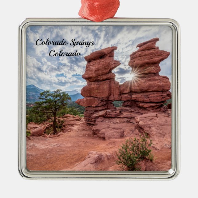 Ornamento de primera calidad para gemelos siameses (Frente)