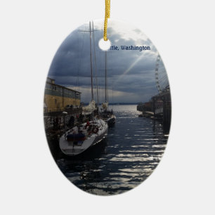 Ornamento de Puget Sound de la costa de Seattle