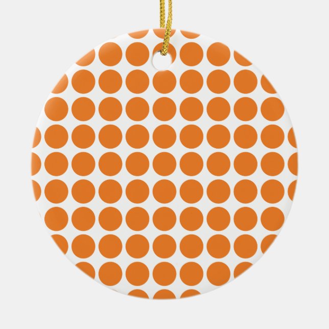 Ornamento de puntos mini polka (Frente)