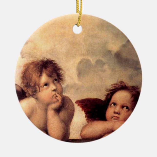 Ornamento de Putti de Raphael (Frente)