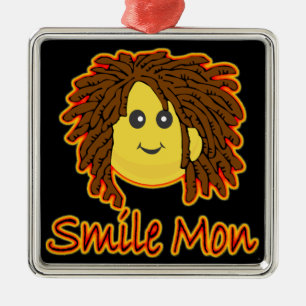 Ornamento de Rasta del fuego de lunes de la
