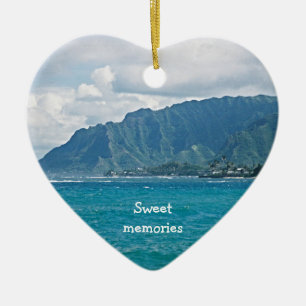 Ornamento de Recuerdos dulces de Scenic Beach Vaca