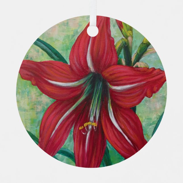 Ornamento de Red Lily (Anverso)