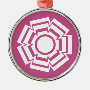 Ornamento de redondeo de surco floral premium, Fuc