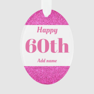 ornamento de regalo de cumpleaños personalizado de