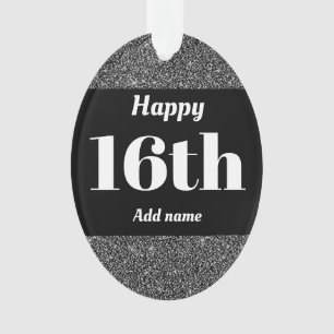 ornamento de regalo de cumpleaños personalizado de