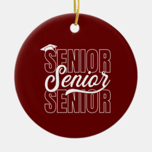 Ornamento de regalo de graduación personalizado