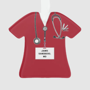 Ornamento de regalo de Médica creativo Keepsake