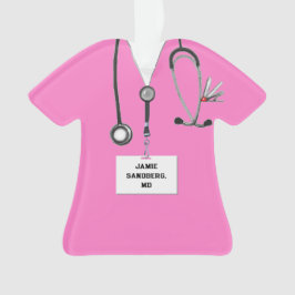 Ornamento de regalo de Médica creativo Keepsake