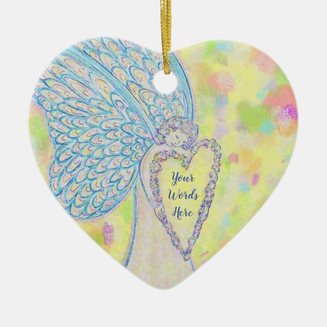 Ornamento de regalo de regalo de Personalizado Ang (Frente)