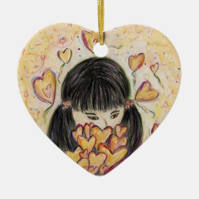 Ornamento de regalo de vacaciones de la reunión de (Frente)