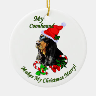 Ornamento de regalos de Navidades de hongos negros