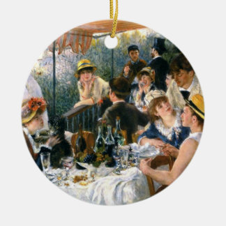 Ornamento de Renoir, "Luncheon of the Boating Fies
