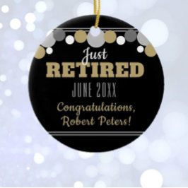 ornamento de retiro de personalizados