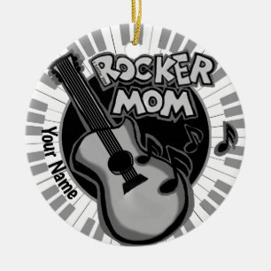 Ornamento de Rocker Mom