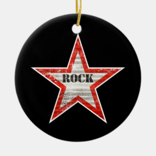 Ornamento de Rockstar (fondo negro)