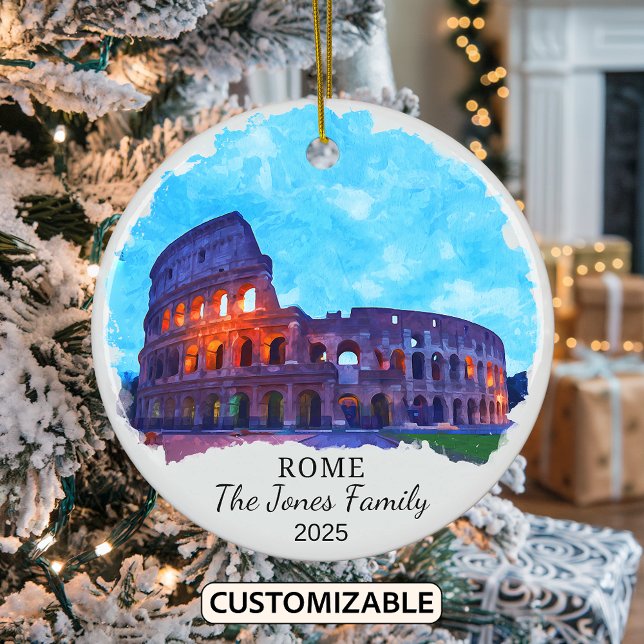 Ornamento de Roma personalizado, Italia (Subido por el creador)