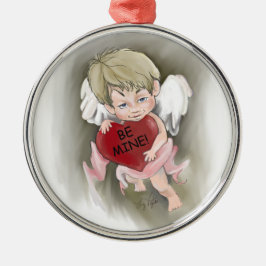 Ornamento de ronda Be Mine Valentine Premium