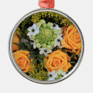 Ornamento de rosa amarillo