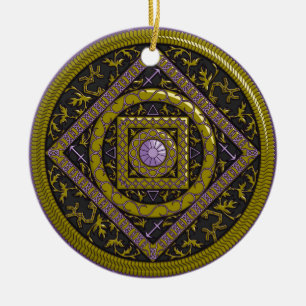 Ornamento de Sagittarius Mandala