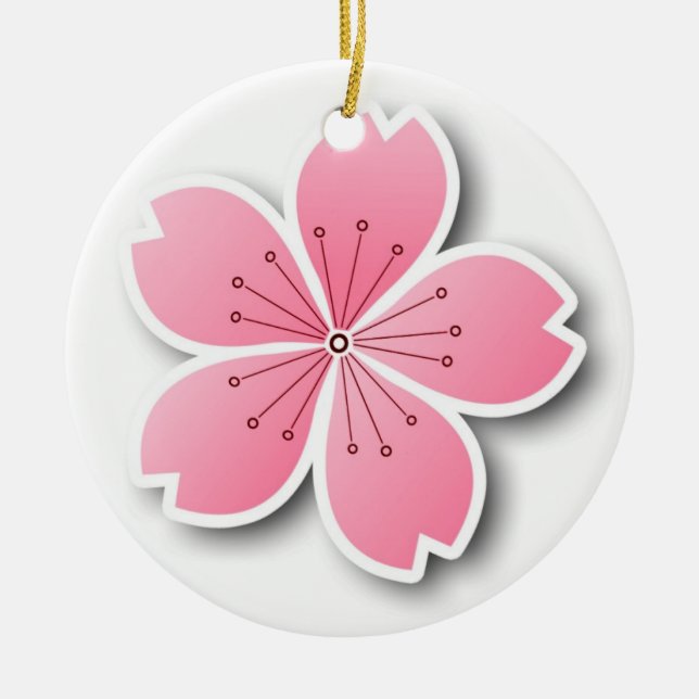 Ornamento de Sakura (Frente)
