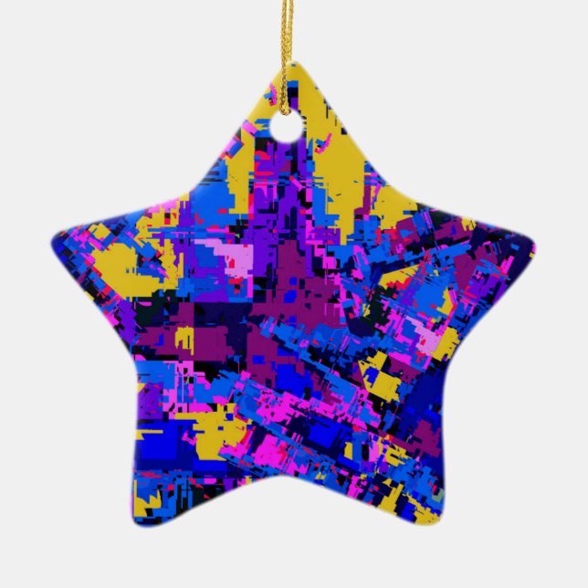 Ornamento de salpicaduras de color (Frente)